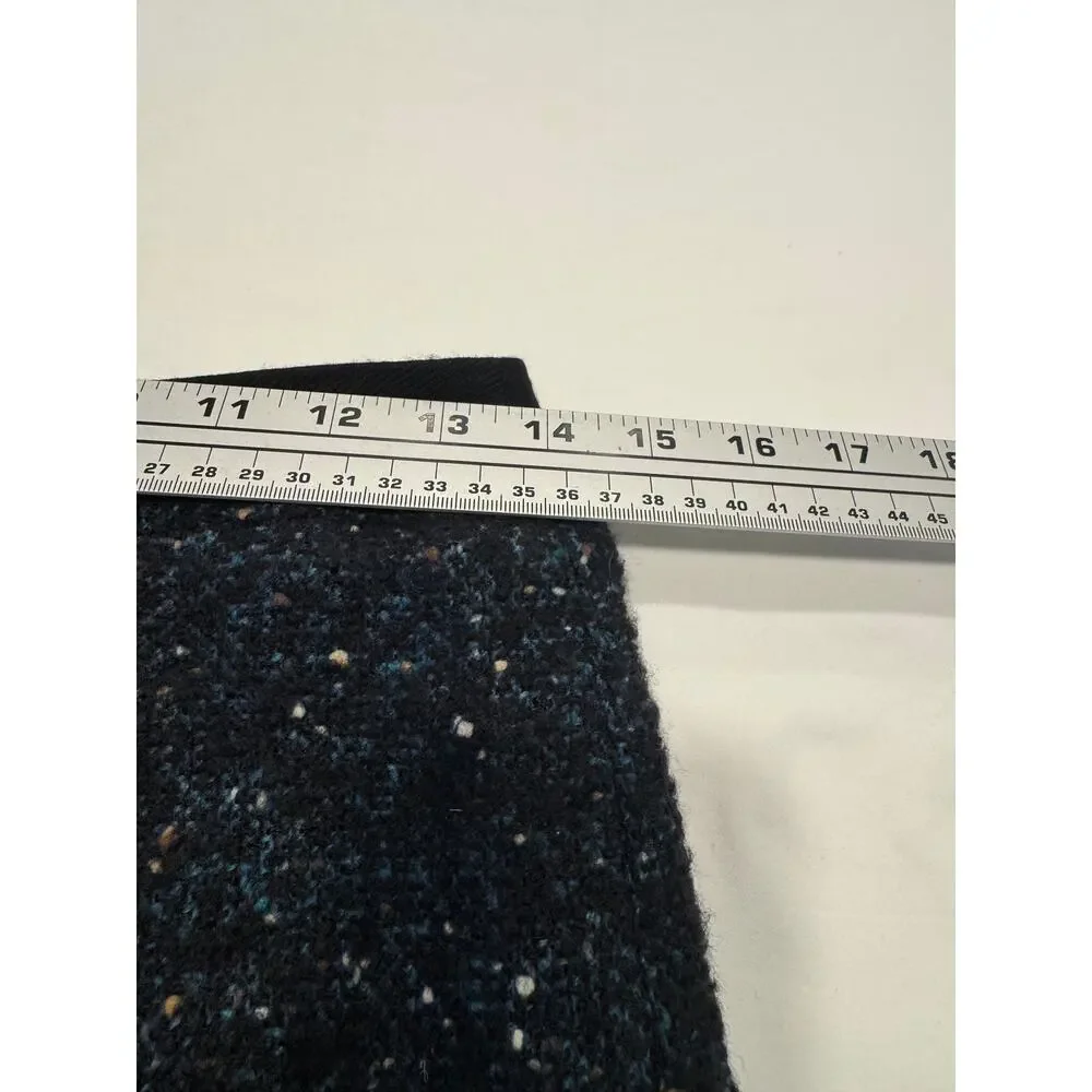 Vera Wang Lavender Label Tweed‎ Wool Blend Pencil Skirt Size 0 Speckled Textured